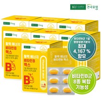 [건국유업] 활력 에너지 비타민B 맥스 30정x7개(7개월), 단품, 단품