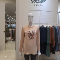크로커다일 레이디 반폴레이스 프릴 티셔츠 CL9FTS105