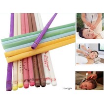 YISOKO 일자핏 이어캔들 귀지제거 이어캔들귀지 색상 무작위, 10