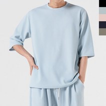 [쿨제이] JKC 835 남자엠보오버핏7부반팔티 (7328444)