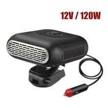 자동차히터 자동차 히터 12V/24V 난방 및 냉각 팬 360 도 조절 가능한 앞 유리 성에 제거기 겨울용 따뜻한, 01 12V, 01 12V