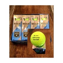 볼빅 S4 1 Dozen custom “do not 3 putt this ball” 그린 12 balls