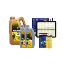 그랜저HG 3.0LPI 킥스G(6L)엔진오일세트50-2409, 1개