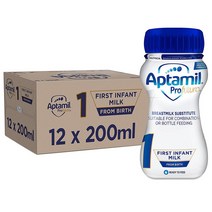 Aptamil Profutura First Baby Milk Liquid 앱타밀 프로후루타 1세 퍼스트 베이비 액상 분유 200ml 12개