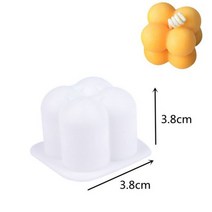 양초 금형 2023 Diy 3d 실리콘 콩 왁스 만들기 용품 크리스마스 장식, 03 3