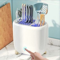 칼 수저 살균기 소독기 숟가락소독 전기식기건조대, 흰색