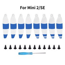 드론 초미니 초소형 입문용 선물 8pcs 퀵 릴리스 4726 미니 2 se 프로펠러 블레이드 dji mavic mini 2 rc 액세서리 용 접이식 저소음 mavic, 4726f j