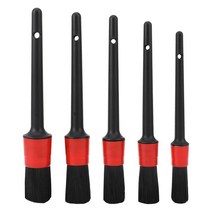 자동차 세차용품 셀프세차 브러시 휠 세차도구 세차장 실내세차 자동차세차 세차 브러시 자동차 내부 틈새 세부 청소 유물 자동차 미용 용품 청소 도구 작은 브러시 부드러운 브러시, 청소용 브러시 5 개 팩