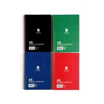 꿈드림22 옥스포드노트 oxford 3000 절취 서브젝 A5 좌철 스프링노트 80매, A5-좌철-80매-색상랜덤