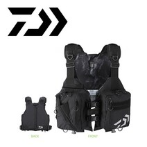 다이와 KDF-6421 라이트 플로트 게임베스트 블랙 프리사이즈 낚시조끼 구명조끼