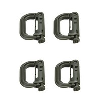 등산 캠핑 백패킹 배낭 여행용 아웃도어 생존 초경량 가방 carabiner d-ring clip molle webbing edc attach shackle grimlock 야외, 1-아미 그린