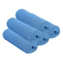 파베르 건식 스포츠 타올 5개 세트, 블루