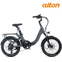 ALTON 2023 알톤 니모FD 어반 20인치 9.75Ah 미니벨로 전기자전거 겸용 완조립, 니모FD 어반 겸용 무광블랙 조립