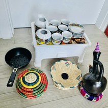 에티오피아 전통 커피세레모니 케이터링 음료 서비스, 1인당 1잔기준, 40명 미만