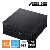 에이수스 ASUS 미니PC PN41-BBC035MV N4505 RAM4GB / SSD240GB 인텔 제미니레이크 셀러론 CPU 컴퓨터, 단품
