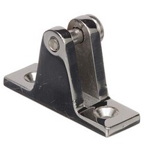 Seachoice 75821 Deck Hinge for Bimini Top – 316 Stainless Steel – Accepts #10 Fasteners null, 1, Polished