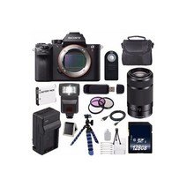 Sony a7R II 소니 알파 미러리스 디지털 카메라 55-210mm 렌즈 번들 119