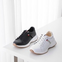 런슈즈 빅사이즈 여성 천연소가죽 슬립온 스니커즈 운동화 230 - 260