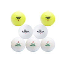 엑사티앤씨 중고 던롭 화이트 A-급 로스트볼, A급 15알, 파이즈 화이트