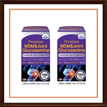 [1+1] ﻿프리미엄 엠에스엠 조인트 글루코사민 MSM 무릎관절 60정 출산후 과체중