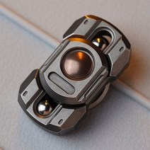 WANWU EDC 피젯 스피너 마칭 로봇 버튼 스틸 볼 핑거팁 자이로 감압 금속 장난감, Bar S.S