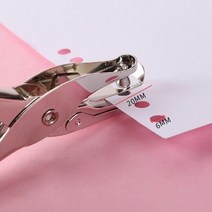 휴대용 서류 가죽 벨트 핸디 1구 펀치 사무용품 일공 1공 펀칭기 종이타공기
