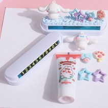 산리오 시나모롤 시나몬롤 수제 DIY 소재 패키지 주차 표지판 이동 휴대폰 번호판 자동차 일시 정차, 9