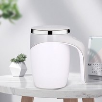 자동토네이도 머그컵 회전 커피 휴대용 텀블러 자동블렌더컵, I