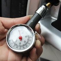 타이어 공기 주입기 공기압 측정기 에어게이지, 타이어 게이지, 1개