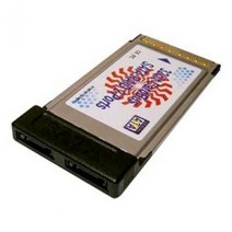 DDK224550PcmCIA S-ATA 카드 컨트롤러 노트북용, 단일옵션