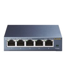 TL-SG105 5포트 네트워크스위치 NAS 전기 스위칭허브