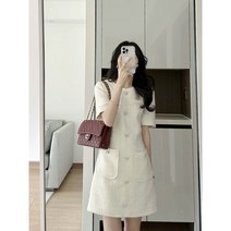 바이제이가먼트 lavyi 트위드 스프링 원피스 드레스