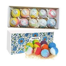Nagaliving 배쓰 밤 기프트 세트 10 Organic Bubble 밤 Bath Gift for Mom