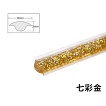 6m롤 자체 접착 세라믹 타일 갭 테이프 가장자리 스트립 주방 싱크 갭 테이프 화장실 스티커 골드 에지 라인 장식 스트립, 1 롤