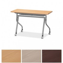 가구샘 Y형 연수용 책상 테이블 1200×600 R1048, 월넛