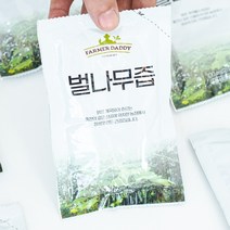 파머대디 자연산 국산 100% 벌나무즙 100ml 산청목 진액 엑기스, 100g, 50포