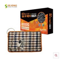 세종헬스케어 참숯 옥 맥반석 전기 찜질기, SJ100 (일반형)