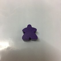 발목 스트레칭보드나무 휴머노이드 Meeples 폰 체스 조각 28 개 카카카손 보드 게임 액세서리용 14 색 표, 05 Puple
