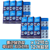 종근당 눈사랑 루테인 뉴테인 아이클리어 눈영양제추천 국민브랜드종근당건강 6개월분-12개월분 약국 코스트코 인기영양제 루테인지아잔틴추천 파는곳 대용량 고함량영양제, 12개월분(패밀리팩-할인가)