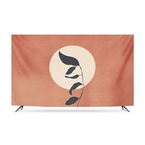 명화 티비 TV 덮개 가리개 인치 종류별 무지개 럭셔리 거실 모니터 먼지 커버 42 55 65 75 액자 풍경 HA11, 32인치 희망
