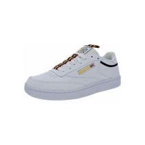 리복 남성용 클럽 C85 MU Leather Fitness 테니스 스니커즈 5870