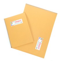 동아측기 [디자인스토리] 똥 종이 갱지 스케치북 50매 드로잉북 54g 회색 스케치북, A4(상철)