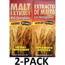 엑토 데 몰타 콘 헤모글로비나 16 oz. 멘퍼 2팩, 기본