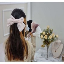 (당일발송)쉬폰 왕리본 대핀