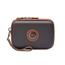 DELSEY Paris 여성용 Chatelet 2.0 클러치 및 크로스바디 백 브라운 원 사이즈