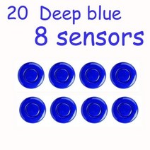 지게차후방감지기 굴삭기 후방경보기 도착 전면 및 후면 후진 주차 센서 8 9 가지 색상 옵션 자동차 지원 레이더 부저 사운드, Blue