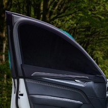 차박방충망 차박용모기장 차량방충망 햇빛가리개 더뉴QM6, 승용 2열 2P