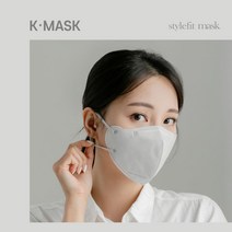 [K-MASK]]숨편한 귀편한 보풀없는 스타일리쉬한 패션 컬러 마스크 6종(5매입) 국산 원자재 생산 제품 100매, 퓨어 그레이, 대형 100매