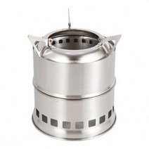 우드스토브 주물벽난로 캠핑히터 화롯대 펠릿난로 주물난로 나무난로, 스테인리스 원형 장작 화로/eb4