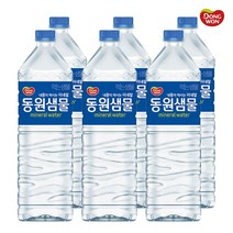 동원샘물 생수 2L x 6펫, 2L x 6입